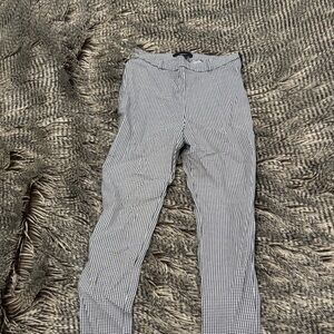 Black and White Checkered Pants